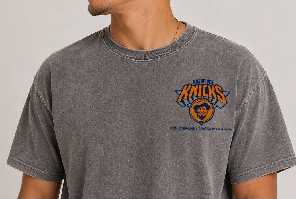 DON CARVAJAL x KNICKS T-SHIRT PRE-ORDER PICK UP ONLY